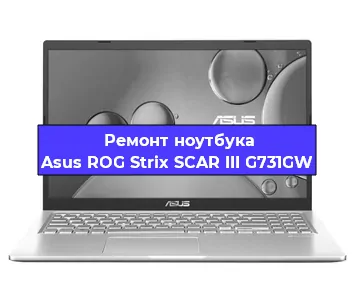 Замена экрана на ноутбуке Asus ROG Strix SCAR III G731GW в Москве